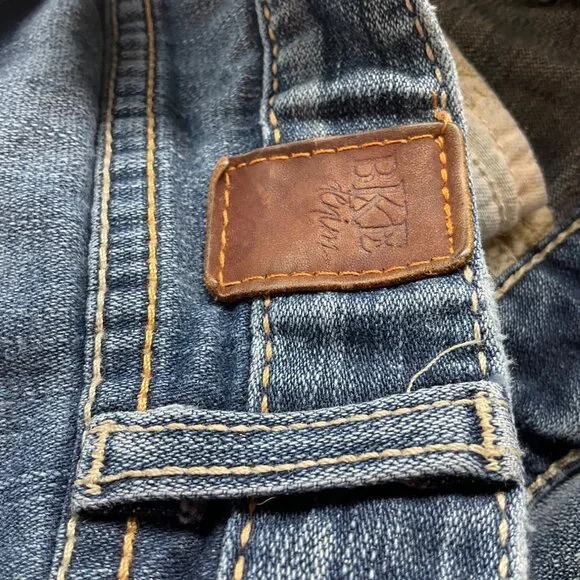 BKE Womens 28 Libby Stretch Bootcut Denim Jeans Y2K Low Rise Western - Picture 13 of 15